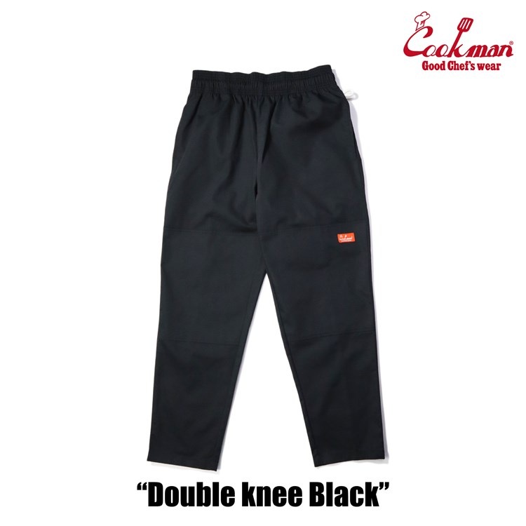 եѥ Chef Pants Double knee Ripstop Black