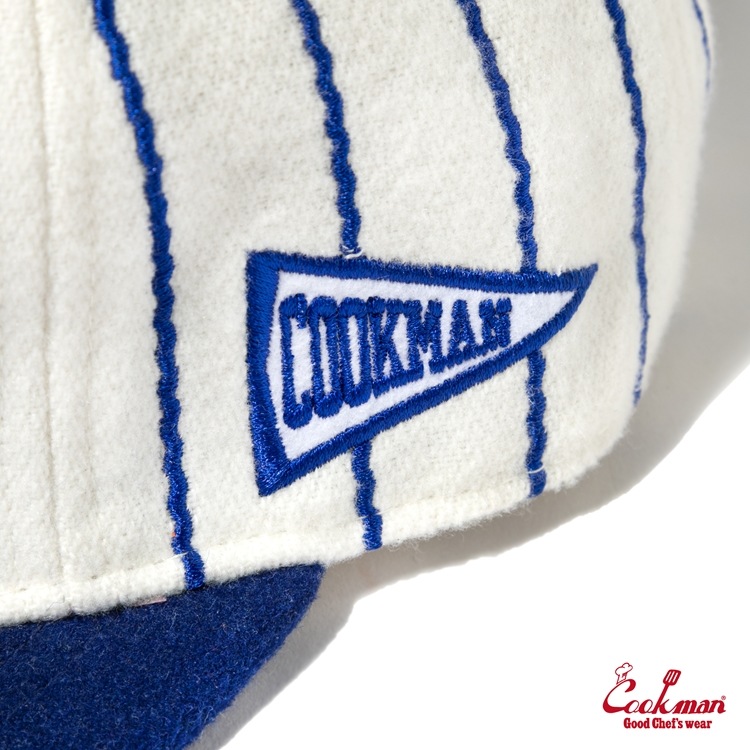 ����å� Flat Brim Snapback Cap Stripe Navy