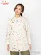 �����ե����� Chef Coat Long Sleeve Vented Sauce Splash Beige