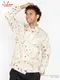 �����ե����� Chef Coat Long Sleeve Vented Sauce Splash Beige