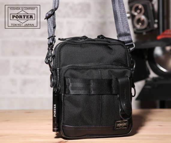 ⑥BN3575ポーター ヒート ショルダーバッグ 703-06976 ブラック HEAT(ヒート) SHOULDER BAG | 吉田カバンホームページ | YOSHIDA