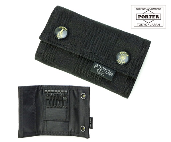 ポーター タンゴブラック キーケース 638-07804 (カラー:ブラック)