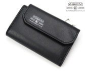 �����٤�Υ٥�ƥ��ա� AS2OV ���å��� �쥶�� ��Х��� ������å� ���������� LEATHER MOBILE WALLET �ʥ��顼���֥�å��� 081603