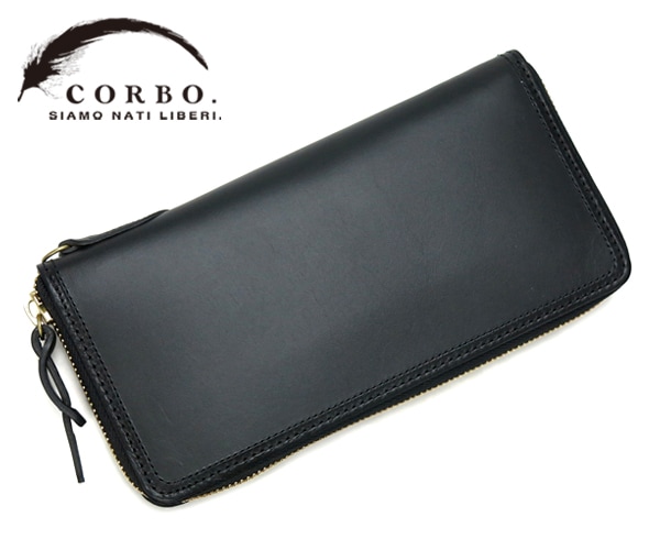 選べるノベルティ付】 コルボ CORBO スレート ラウンドファスナー長  