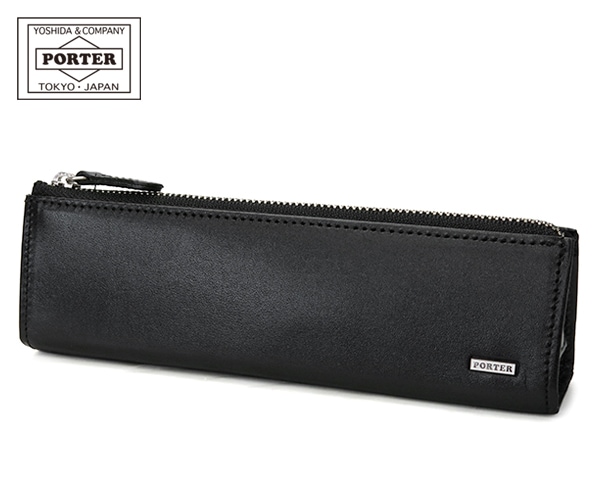 【未使用品】 PORTER ポーター ペンケース ブラック 吉田カバン 日本製 ポーター シーン ペンケース 110-02975 （カラー：ブラック