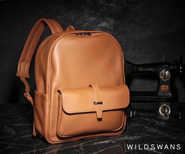 【選べるノベルティ付】ワイルドスワンズ モンパルナス ラガッツォ バックパック(カラー:キャメル)MONTPARNASSE RAGAZZO WILD SWANS
