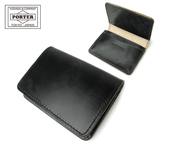 ポーター カジノ ビジネスカードケース 214-04623 （カラー：ブラック
