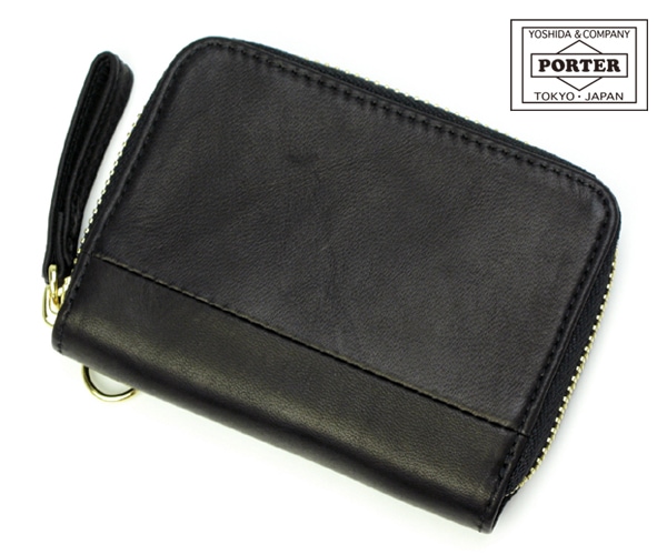 PORTER コインケース ブラウン ポーター PORTER 吉田カバン VEGETABLE TANNED LEATHER