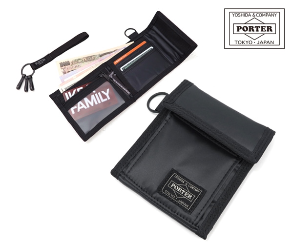 ポーター カプセル ウォレット 555-06441 （カラー：ブラック