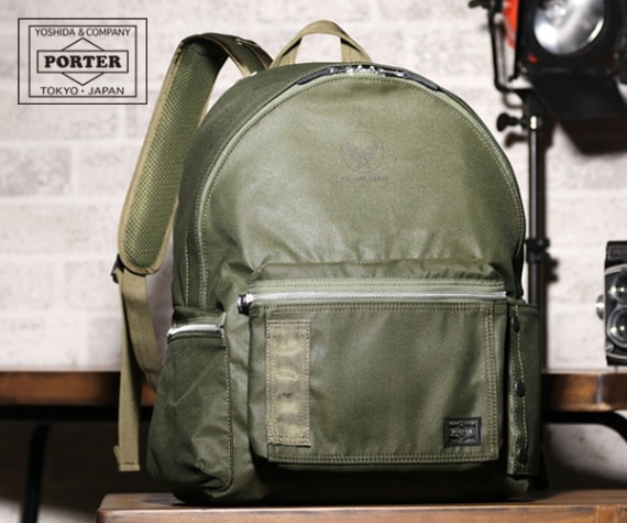 【極美品】 PORTER ポーター フライングエース キドニーバッグ カーキ 極美品】 PORTER ポーター フライングエース キドニーバッグ