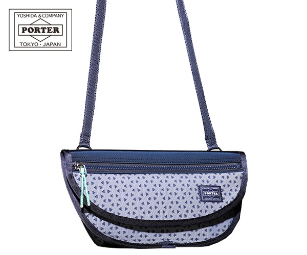 PORTER ポーチ ネイビー Mina perhonen PORTER ブラック ネイビー