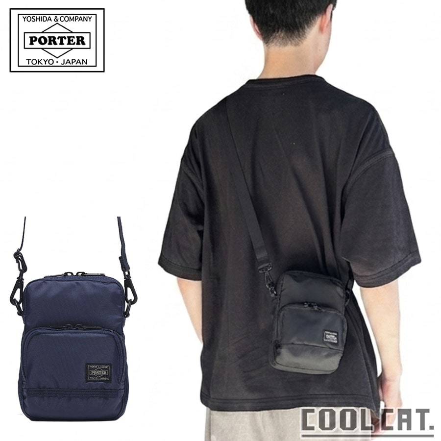 【正規品・美品】PORTER FLASH ショルダーバッグ 689-05950黒 ポーター フラッシュ ショルダーバッグ 689-05950 （カラー：ブラック