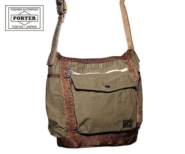 限定PORTER CRAG SHOULDER(L) ポータークラッグコヨーテ