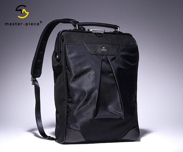 マスターピース　タクト　ブラックカラー 選べるノベルティ付】 master-piece マスターピース タクト バック