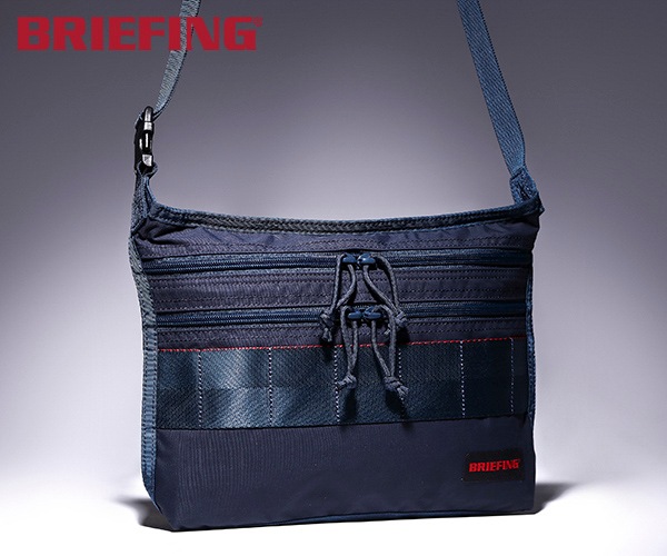 【選べるノベルティ付】ブリーフィング BRIEFING サコッシュ MULTI SACOCHE MW(カラー:ネイビー) BRA193L20