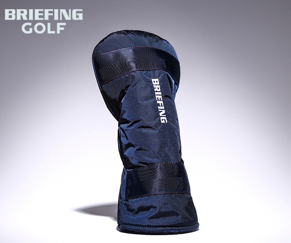【選べるノベルティ付】ブリーフィング BRIEFING ドライバーカバー DRIVER COVER RIP(カラー:ネイビー)BRG191G34