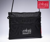 Manhattan Portage �ޥ�ϥå���ݡ��ơ��� �����å��� L�ʥ��顼���֥�å���TRIPLE ZIP POUCH