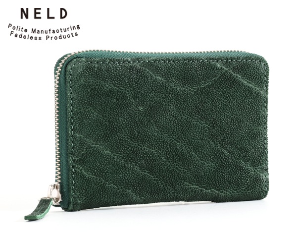 選べるノベルティ付】 NELD ネルド ゾウ ラウンドミドル財布（カラー