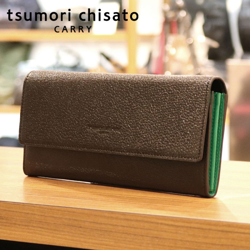 【選べるノベルティ付】 tsumori chisato ツモリチサト フレンチゴート 長財布 (カラー:ブラック) 57592