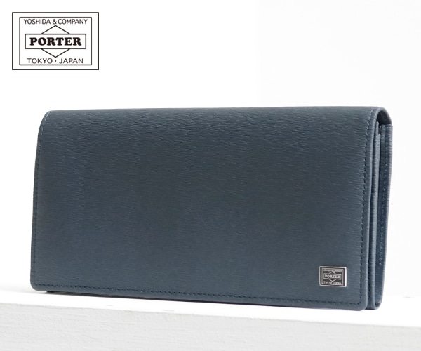【新品未使用】PORTER CURRENT ロングウォレット ネイビー 新品未使用】PORTER CURRENT ロングウォレット ネイビー