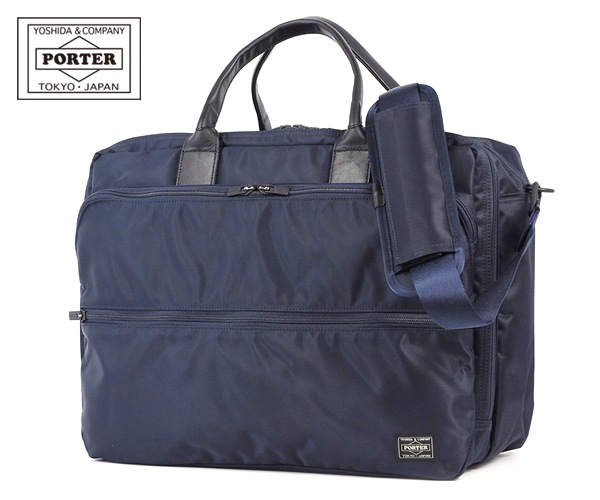 Porter ポーター Time タイム 2WAY ブリーフケース ネイビー Porter