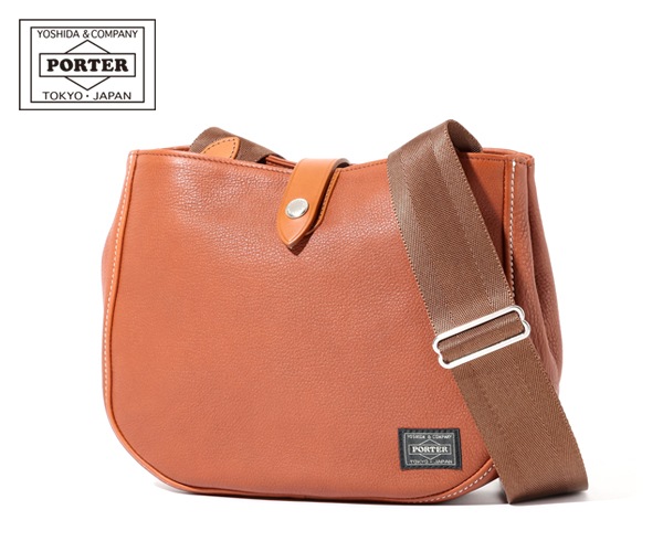 ☆美品☆ポーター　シスコ　ショルダー　バッグ　ブラウン 美品】 PORTER / ポーター | CISCO SHOULDER BAG レザー