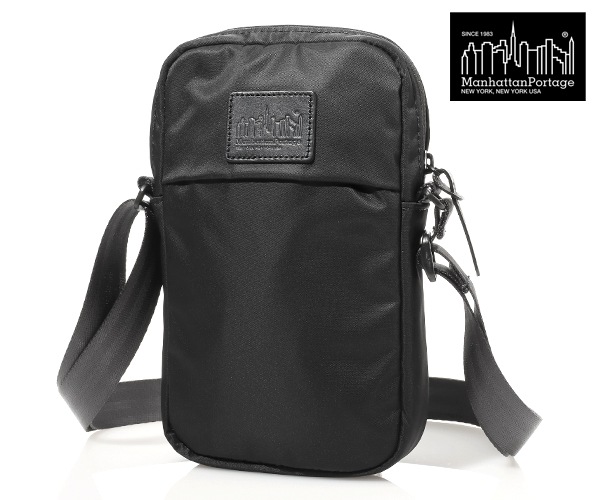 Manhattan Portage ブラックレーベル　ショルダーバック 選べるノベルティ付】 Manhattan Portage BLACK LABEL マンハッタン