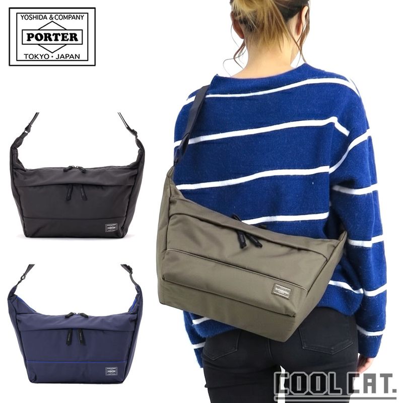 ポーター ムース ショルダーバッグ(L) 751-29874 (カラー:グレージュ) | 吉田カバン PORTER 鞄