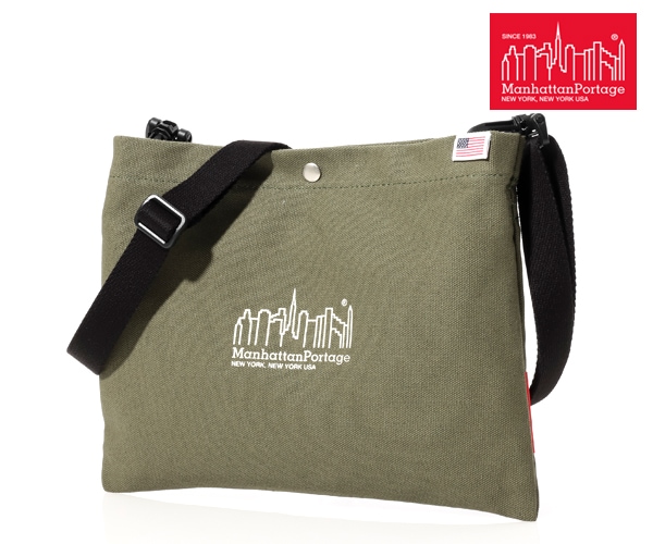 【選べるノベルティ付】Manhattan Portage マンハッタンポーテージ サコッシュ (カラー:オリーブ) MP1487CNVS