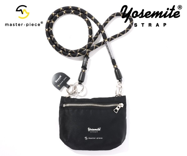 �����٤�Υ٥�ƥ��ա� master-piece �ޥ������ԡ��� YOSEMITE STRAP��master-piece ��Х��륹�ȥ�å� �ե����ʡ��ݡ��� �ʥ��顼���֥�å��� 12433-YS2