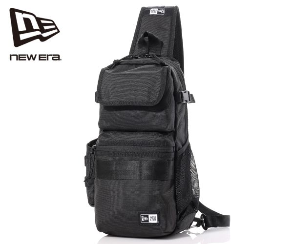 【選べるノベルティ付】 NEW ERA ニューエラ スリングボディバッグ 12L (カラー:ブラック) 12325629