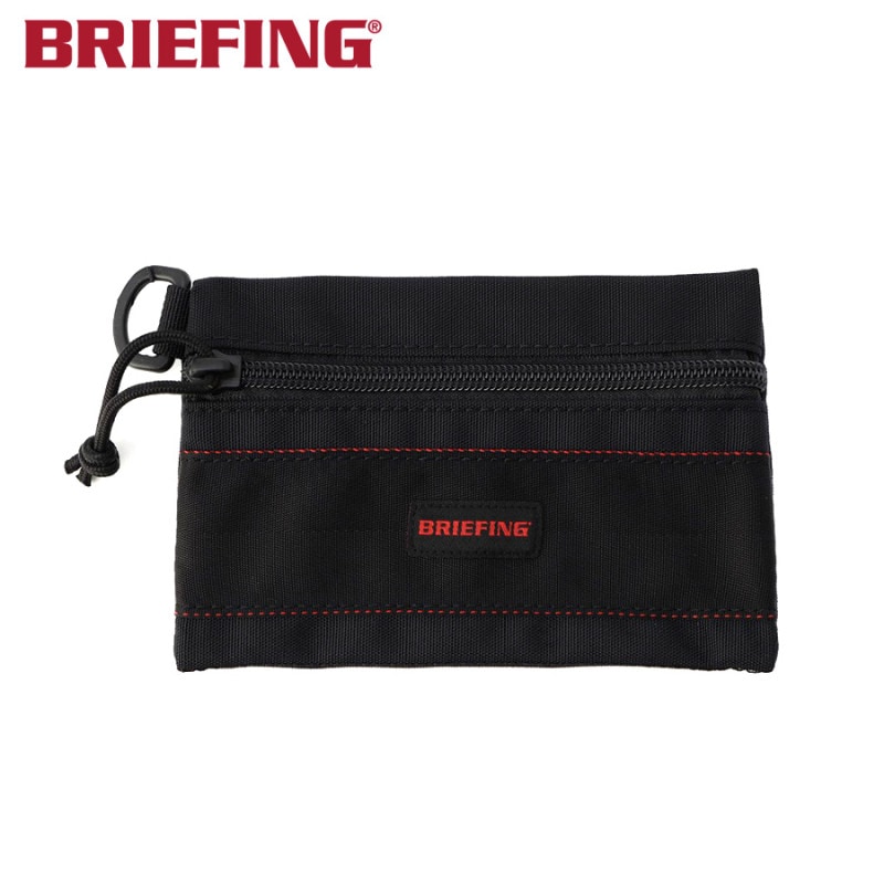 ブリーフィング BRIEFING ポーチ FLAT POUCH S MW GENII (カラー:ブラック) BRA233A39