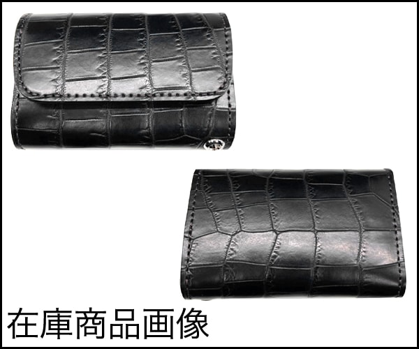 WILDSWANS クロコ ダカール キーケース ワイルドスワンズ ブラック WILD SWANS（ワイルドスワンズ）DAKAR（ダカール）キーケース