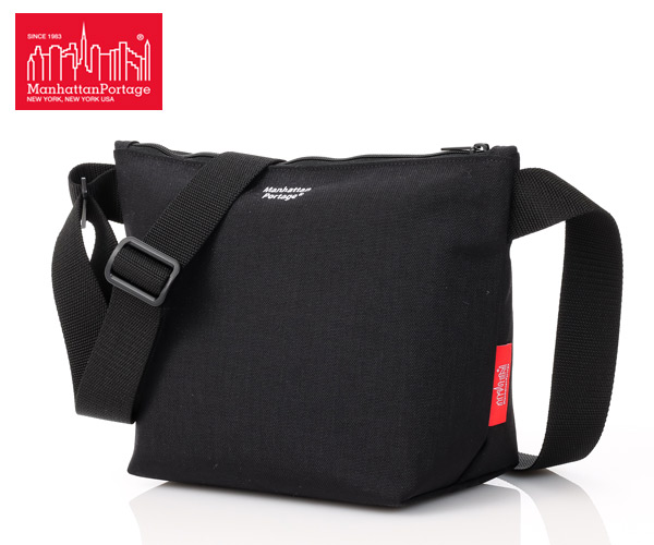 【選べるノベルティ付】 Manhattan Portage マンハッタンポーテージ メッセンジャーバッグ (カラー:ブラック) MP1605JRNF