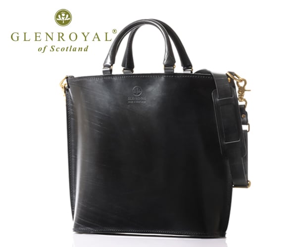 �����٤�Υ٥�ƥ��աۥ���������� GLENROYAL �ե�֥饤�ɥ�쥶�� ���åץ��������ȡ��ȥХå� �ʥ��顼���˥塼�֥�å��� 01-5845