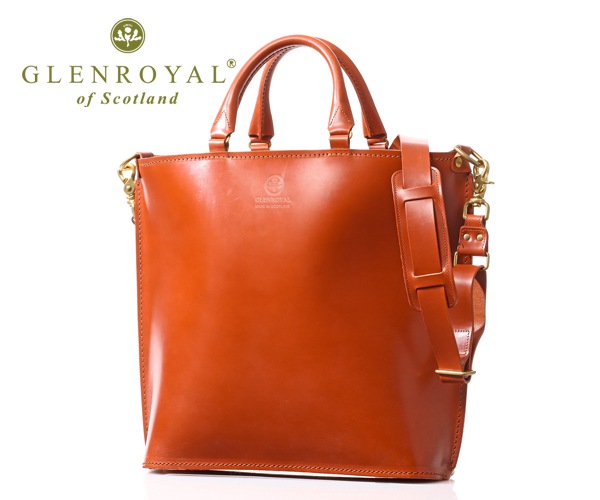 �����٤�Υ٥�ƥ��աۥ���������� GLENROYAL �ե�֥饤�ɥ�쥶�� ���åץ��������ȡ��ȥХå� �ʥ��顼�����å����ե����ɥ���� 01-5845