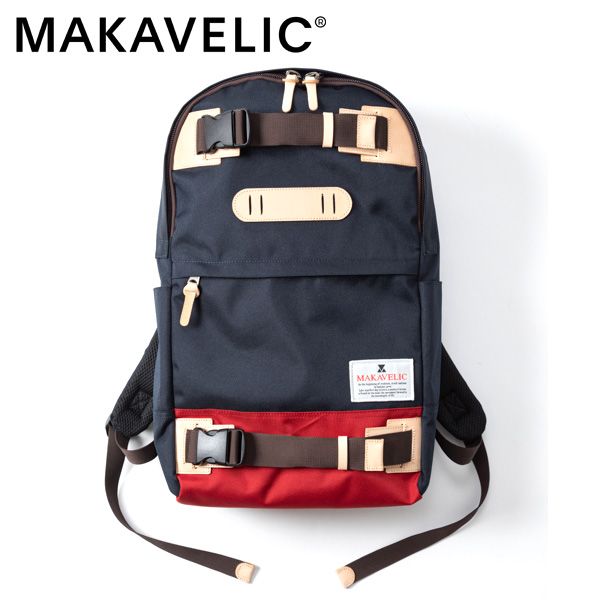 �����٤�Υ٥�ƥ��ա� MAKAVELIC �ޥ���٥�å� TRUCKS ROOTAGE DAYPACK �ǥ��ѥå� �ʥ��顼���������ͥ��ӡ��ߥ�åɡ� 3123-10104