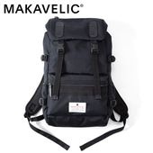 �����٤�Υ٥�ƥ��ա� MAKAVELIC �ޥ���٥�å� TRUCKS DOUBLE BELT ADMIX DAYPACK �ǥ��ѥå� �ʥ��顼���֥�å��� 3124-10101