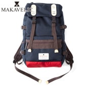 ٤Υ٥ƥա MAKAVELIC ޥ٥å TRUCKS DOUBLE BELT ADMIX DAYPACK ǥѥå ʥ顼ͥӡߥåɡ 312410101