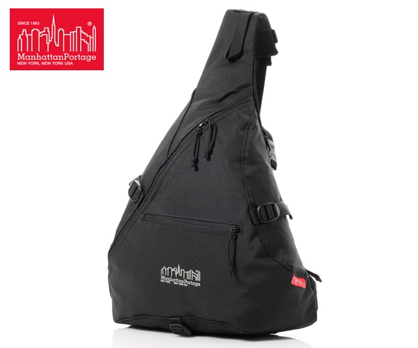 Manhattan Portage ショルダーバッグ 黒/グレー マンハッタン