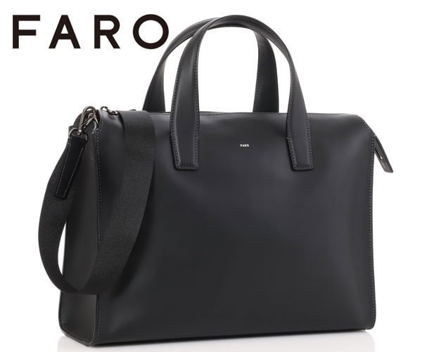 FARO Calma Zip Tote Medium Nero ブリーフケース 選べるノベルティ付】 ファーロ FARO トートバッグ Calma Zip Tote