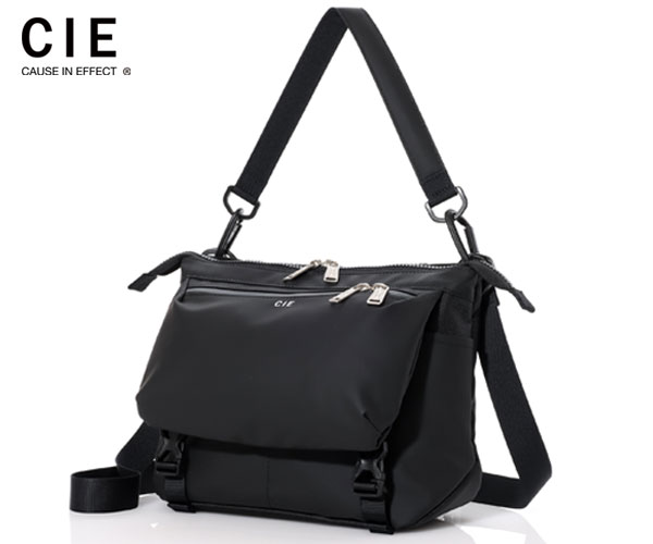 【選べるノベルティ付】 CIE シー ヴァリアス ショルダー02 (カラー:ブラック) 021824