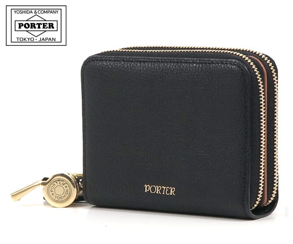 �ݡ����� �ȡ��� �饦����޺��� 150-02289 PORTER TONE  DUO PURSE �ʥ��顼���֥�å���