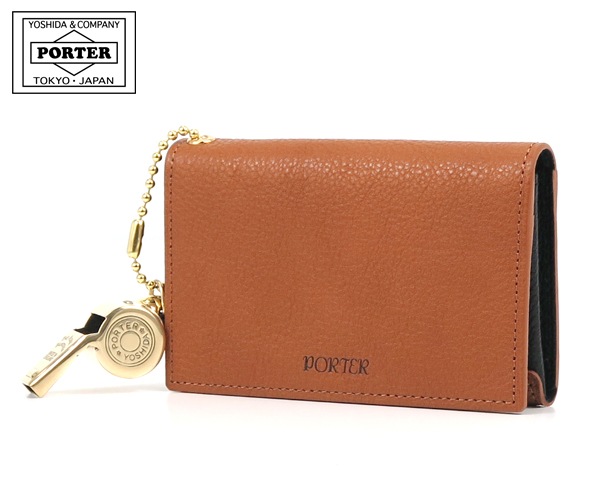 ポーター トーン カードケース 150-02292 PORTER TONE CARD CASE (カラー:キャメル)
