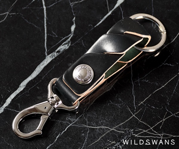 WILDSWANS キーホルダー BRAID&クロシェット 選べるノベルティ付】 ワイルドスワンズ シェルコードバン ブレイド2