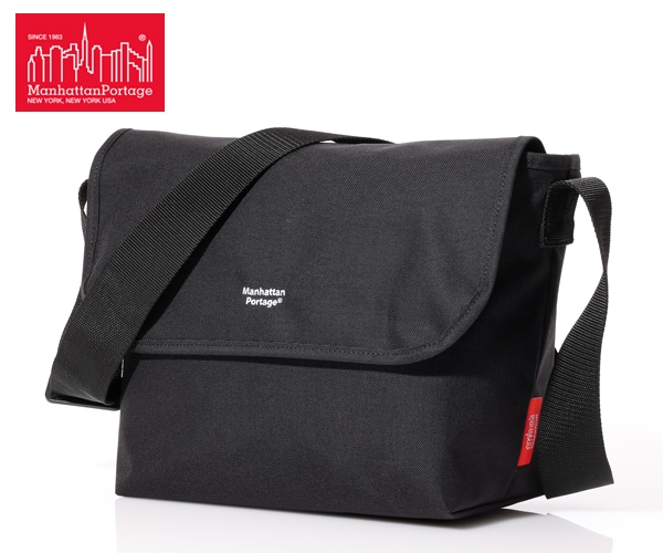 【選べるノベルティ付】 Manhattan Portage マンハッタンポーテージ メッセンジャーバッグ (カラー:ブラック) MP1606JRBPDMGNT