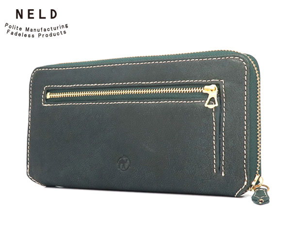 選べるノベルティ付】 NELD ネルド ラクダレザー ラウンド長財布