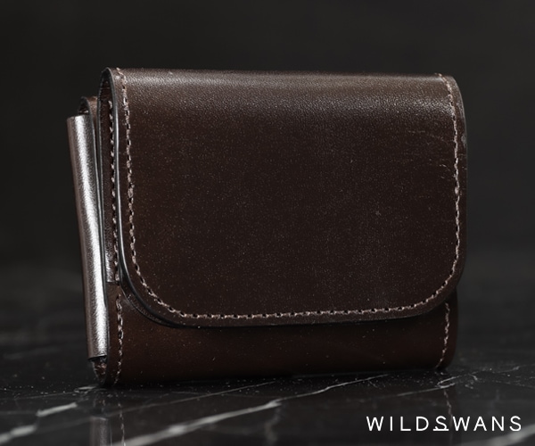 WILDSWANS 別注 ワイルドスワンズ パーム 型押しサドル ブラック