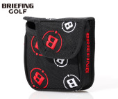 ٤Υ٥ƥա ֥꡼ե BRIEFING ޥåȥѥС MALLET PUTTER COVER ALL OVER EMB B ʥ顼֥å BRG243G39