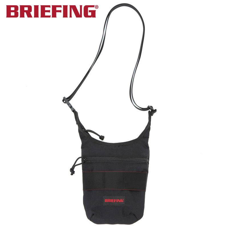 【選べるノベルティ付】 ブリーフィング BRIEFING ミニショルダー DAY TRIPPER MINI MW (カラー:ブラック) BRA243L01